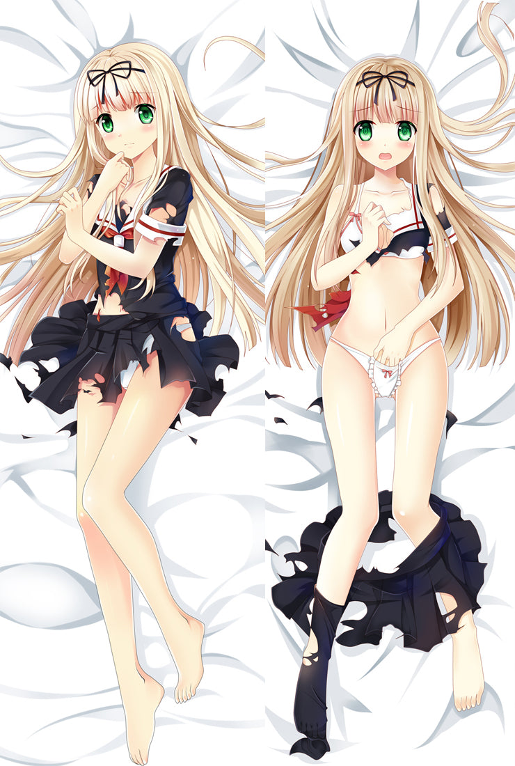 Kantai Collection YÅ«dachi Anime Dakimakura Pillow Cover image 0