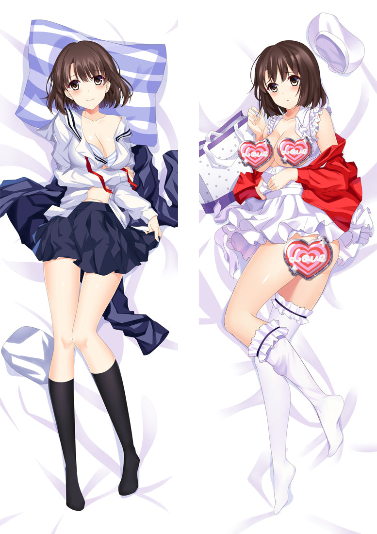 Saekano: How to Raise a Boring Girlfriend Kurehito Misaki KatÅ Megumi Anime Dakimakura Body Pillow Cover image 0