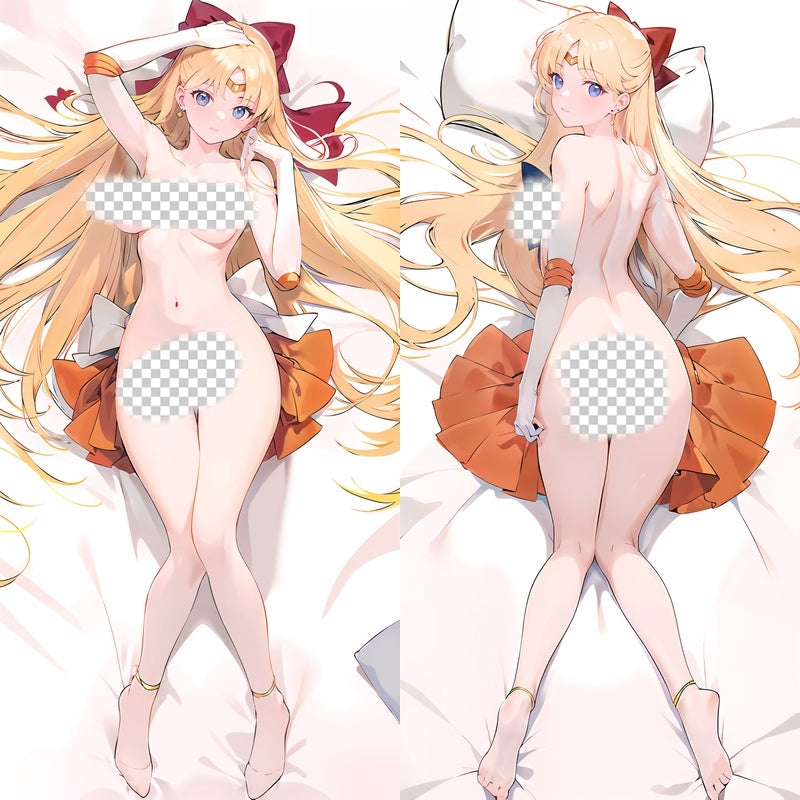 Sailor Moon Sailor Venus Aino Minako Anime Dakimakura Body Pillow Cover image 0