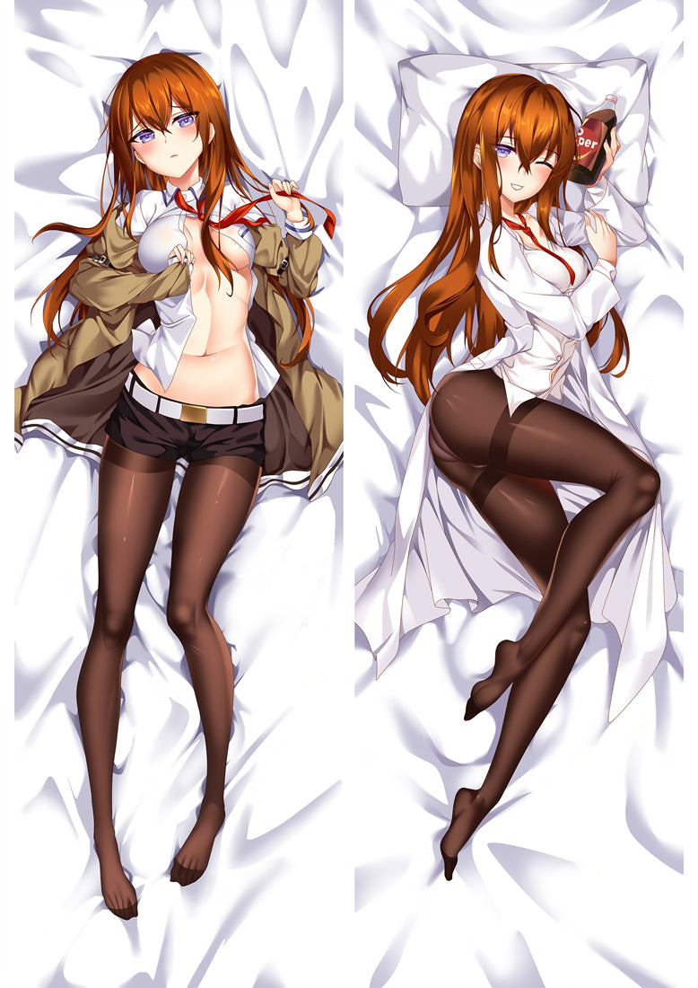 Steins Gate Kurisu Makise Anime Dakimakura Pillow Cover image 0