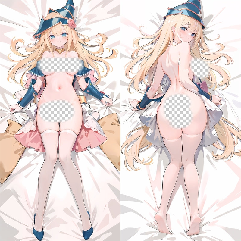 Yu-Gi-Oh! Black Magician Girl Dark Magician Girl Anime Dakimakura Body Pillow Cover image 0
