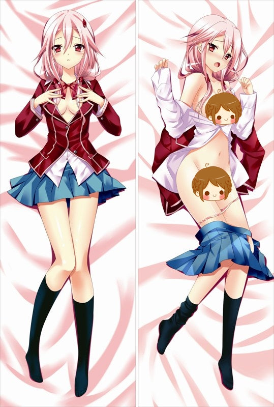 Guilty Crown Inori Yuzuriha Anime Dakimakura Pillow Cover image 0