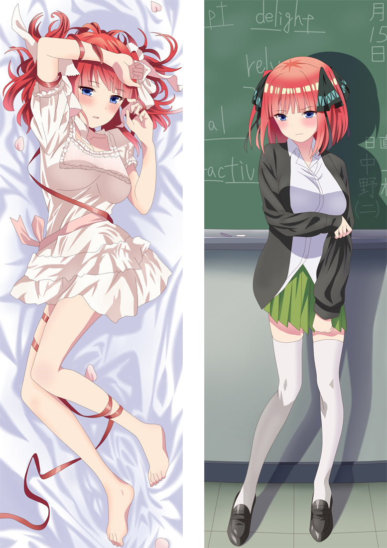 The Quintessential Quintuplets Nino Nakano Anime Dakimakura Body Pillow Cover image 0