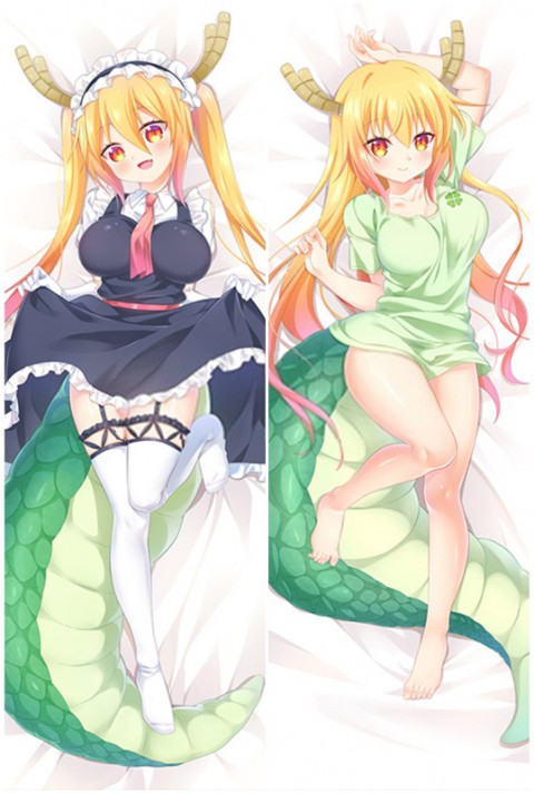 Miss Kobayashi's Dragon Maid Tohru Anime Dakimakura Body Pillow Cover image 0