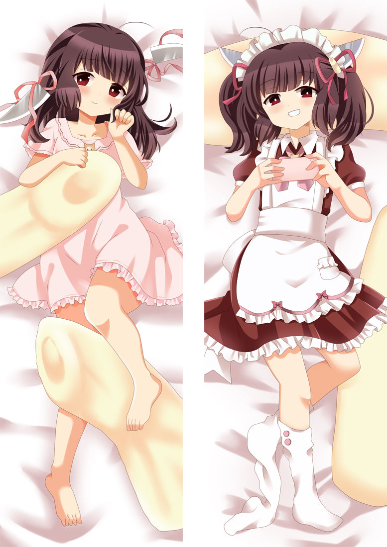 Vocaloid Tohoku Kiritan Anime Dakimakura Pillow Cover image 0