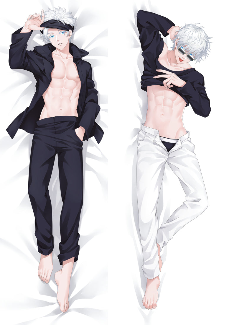 Jujutsu Kaisen Gojo Satoru Anime Dakimakura Body Pillow Cover image 0