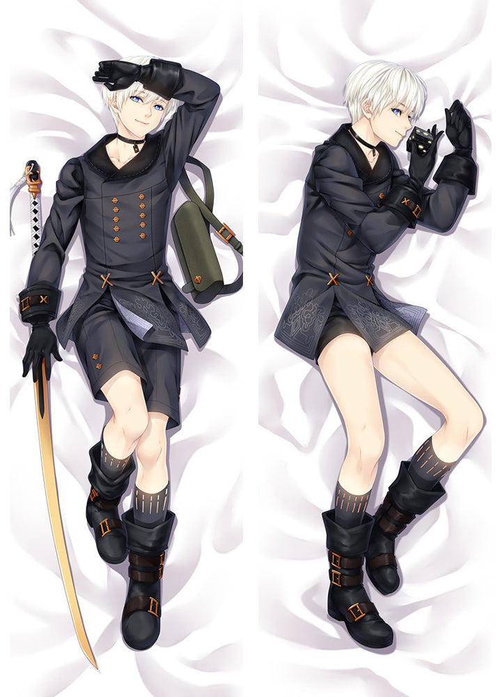 Nier: Automata 9S Anime Dakimakura Hugging Body Pillow Cover image 0