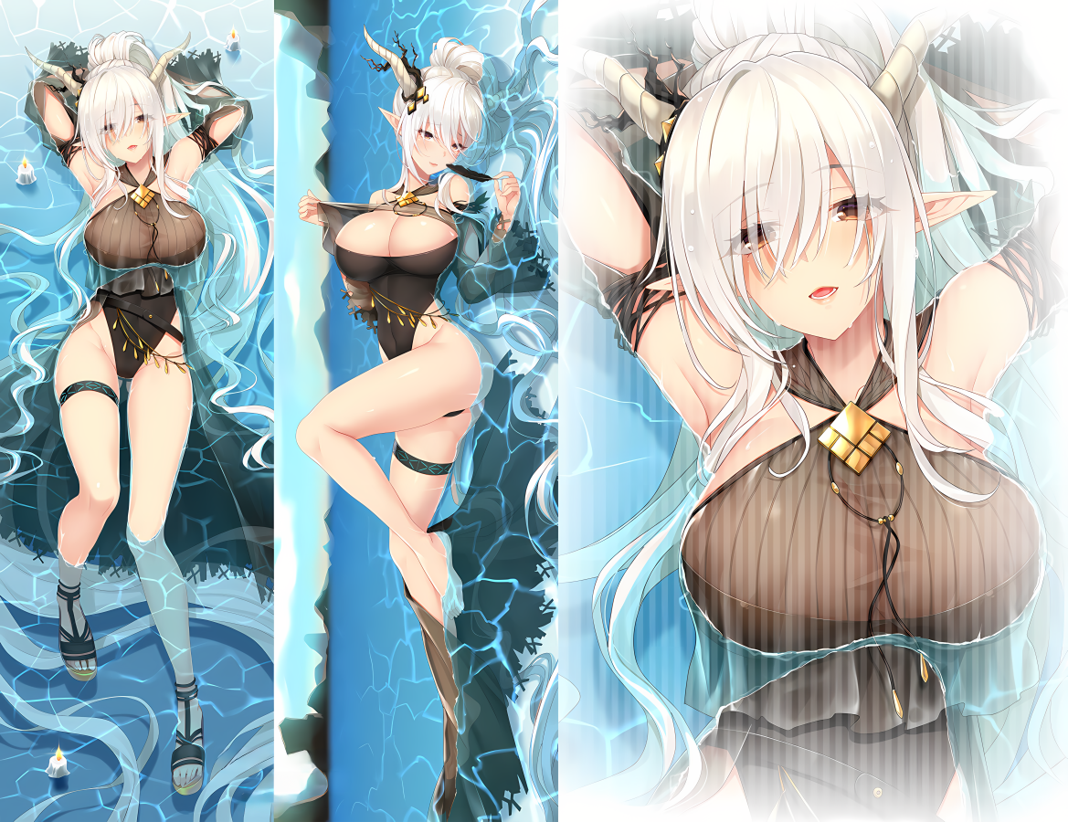 Arknights Shining Anime Dakimakura Sexy Body Pillow Cover image 0