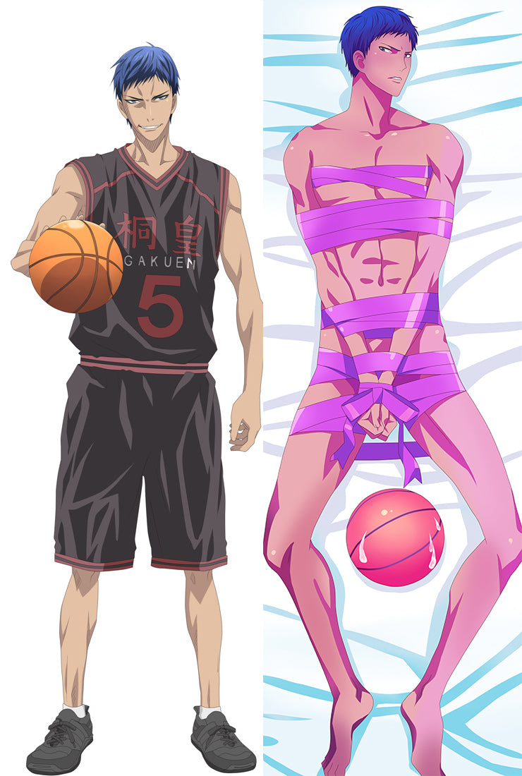 Kuroko's Basketball Daiki Aomine Anime Dakimakura Pillow Case image 0