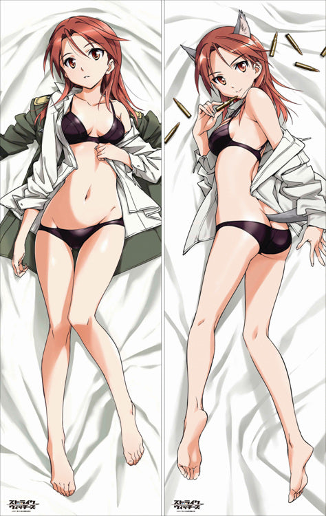 Strike Witches Anime Dakimakura Pillow Cover image 0