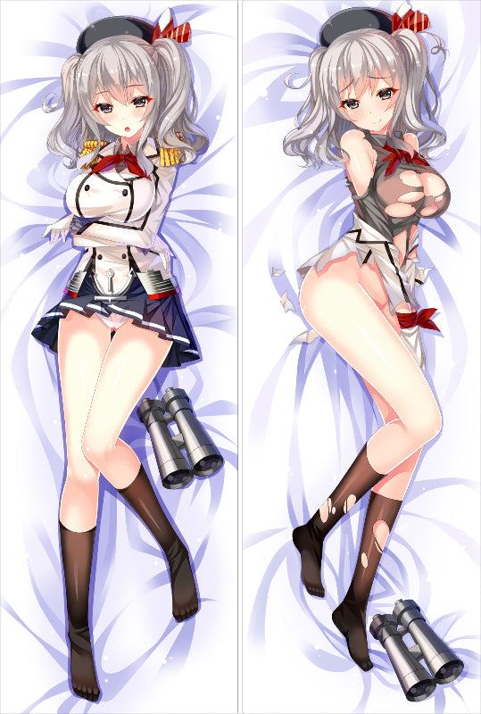 Kantai Collection Kashima Anime Dakimakura Body Pillow Cover image 0