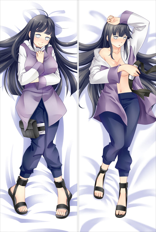 NARUTO Hinata Hyuga Anime Dakimakura Body Pillow Cover image 0