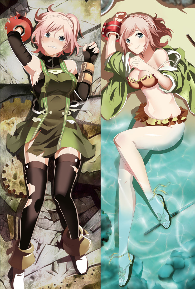 God Eater Daiba Kanon Anime Game Dakimakura Pillow Case Cover image 0