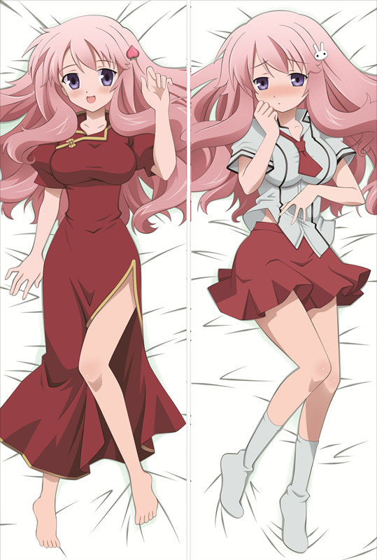 Baka and Test - Summon the Beasts Minami Shimada Anime Dakimakura Pillow Cover image 0