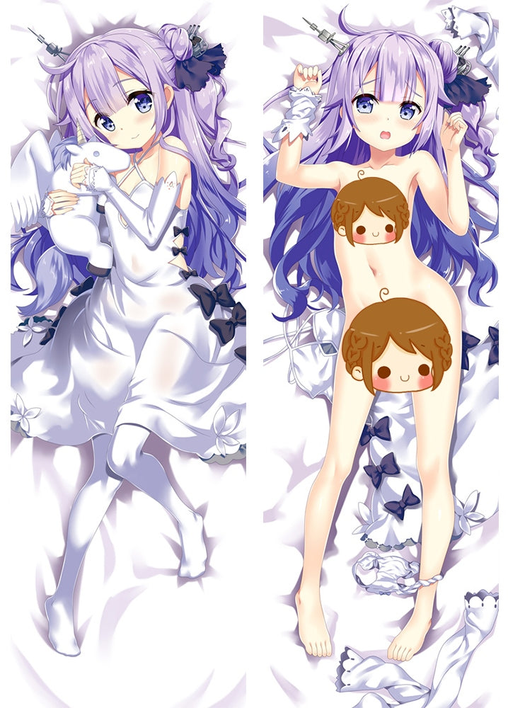 Azur Lane Unicorn Anime Dakimakura Pillow Case image 0