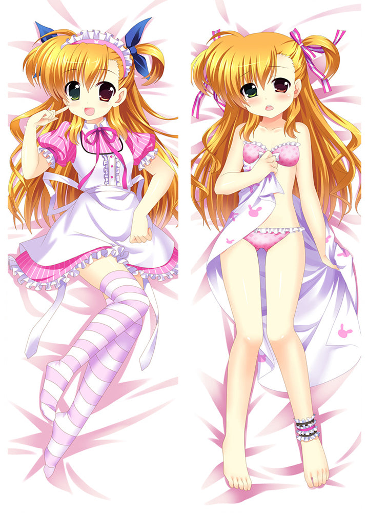 Magical Girl Lyrical Nanoha Nanoha Takamachi  Anime Dakimakura Pillow Case image 0