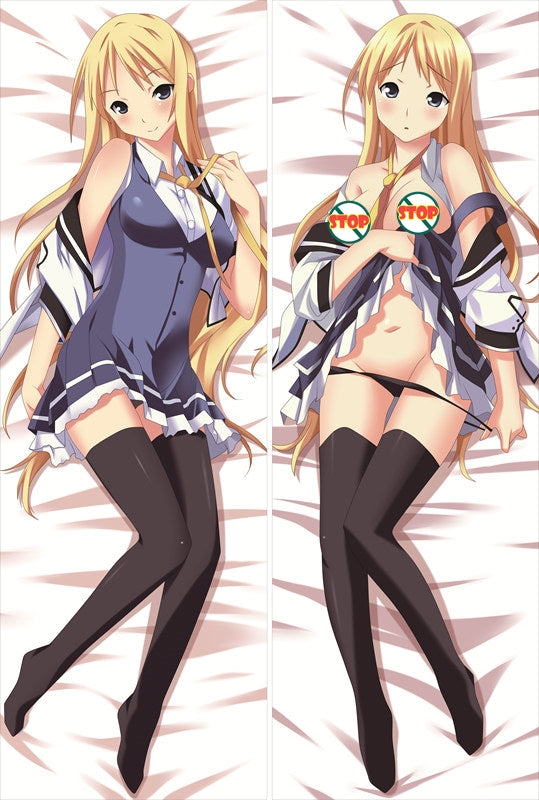 Infinite Stratos Charlotte Dunois Anime Dakimakura Body Pillow Cover image 0