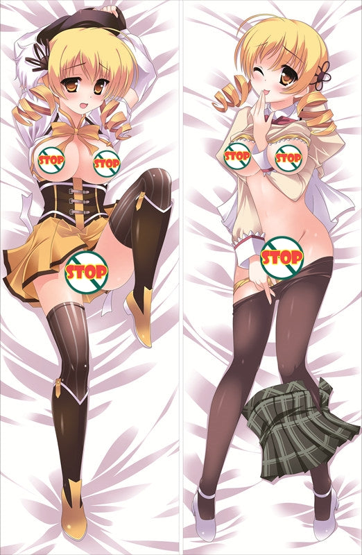 Puella Magi Madoka Magica Mami Tomoe Anime Dakimakura Body Pillow Cover image 0