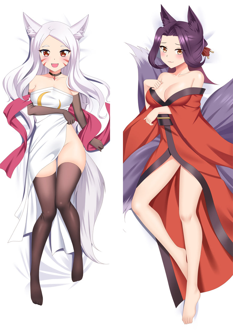 The Helpful Fox Senko-san Shiro and Yozora Anime Dakimakura Body Pillow Cover image 0