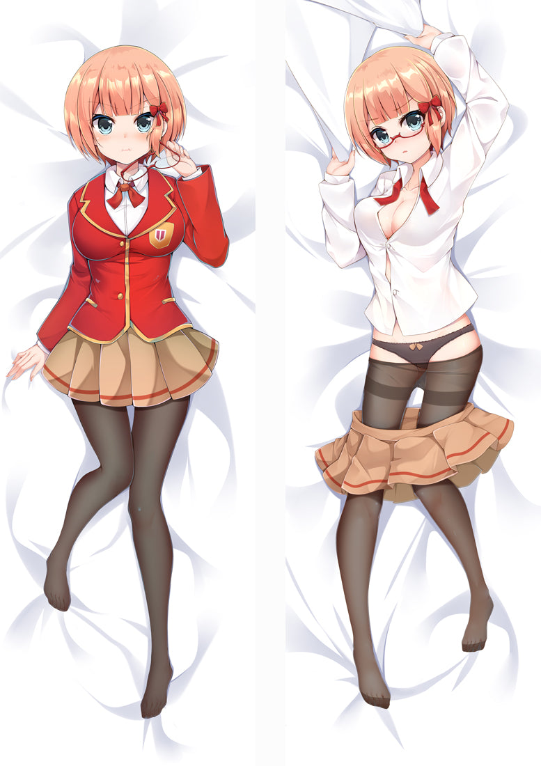We Never Learn Ogata Rizu Anime Dakimakura Pillow Cover image 0