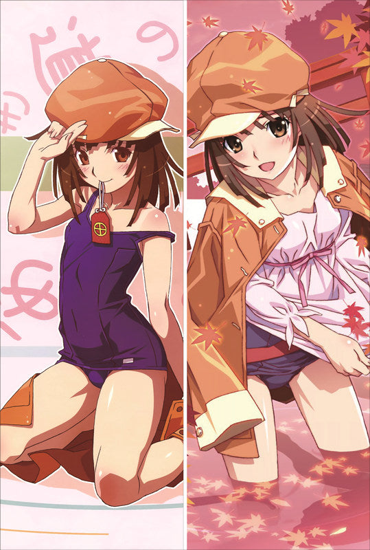 Bakemonogatari Nadeko Sengoku Anime Dakimakura Body Pillow Cover image 0