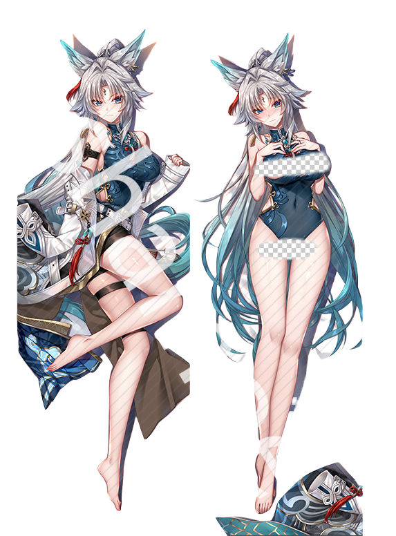 Honkai: Star Rail Feixiao Anime Dakimakura Pillow Cover image 0