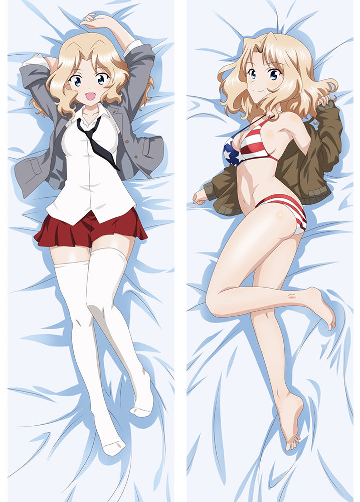 Girls Und Panzer Nonna Katyusha Anime Dakimakura Pillow Cover image 0
