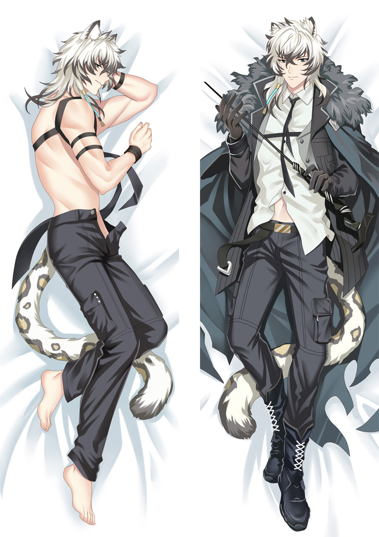 Arknights SilverAsh Anime Dakimakura Body Pillow Cover image 0