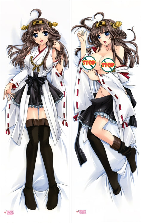 Kantai Collection Battleship Kongou Anime Dakimakura Body Pillow Cover image 0