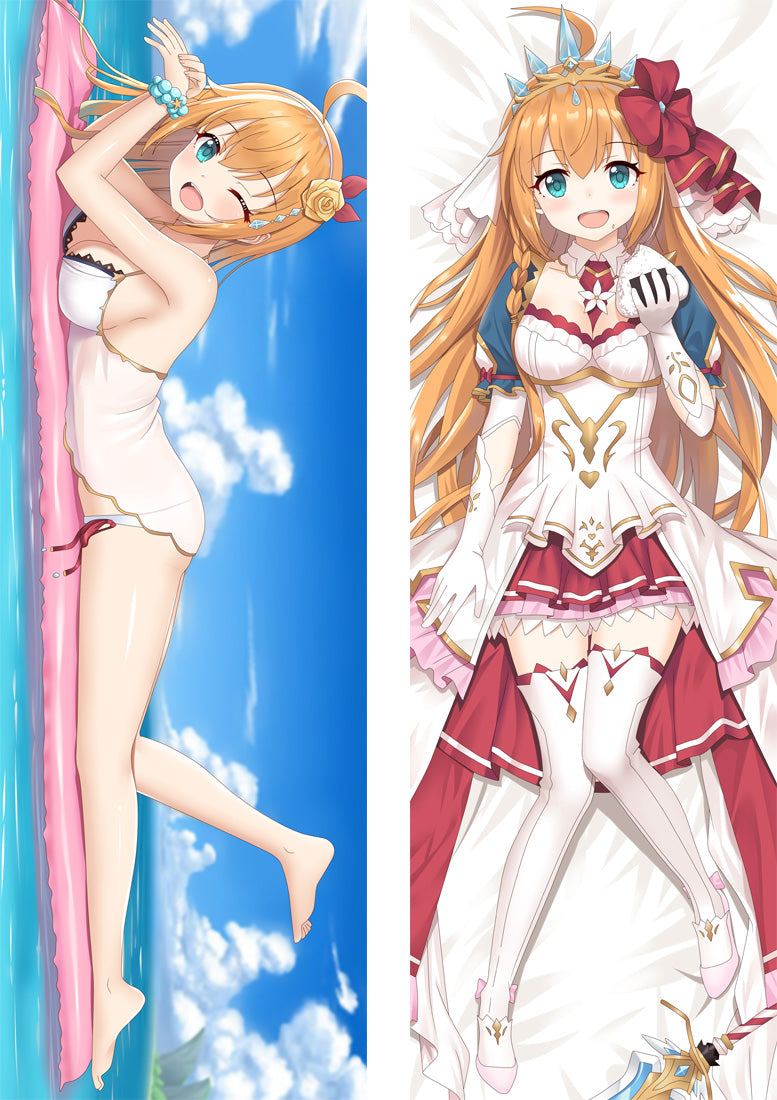 Princess Connect! Re:Dive Pecorine Anime Dakimakura Pillow Cover image 0