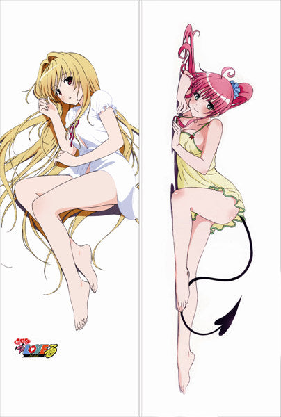 To Love-Ru Konjiki no Yami Anime Dakimakura Pillow Cover image 0