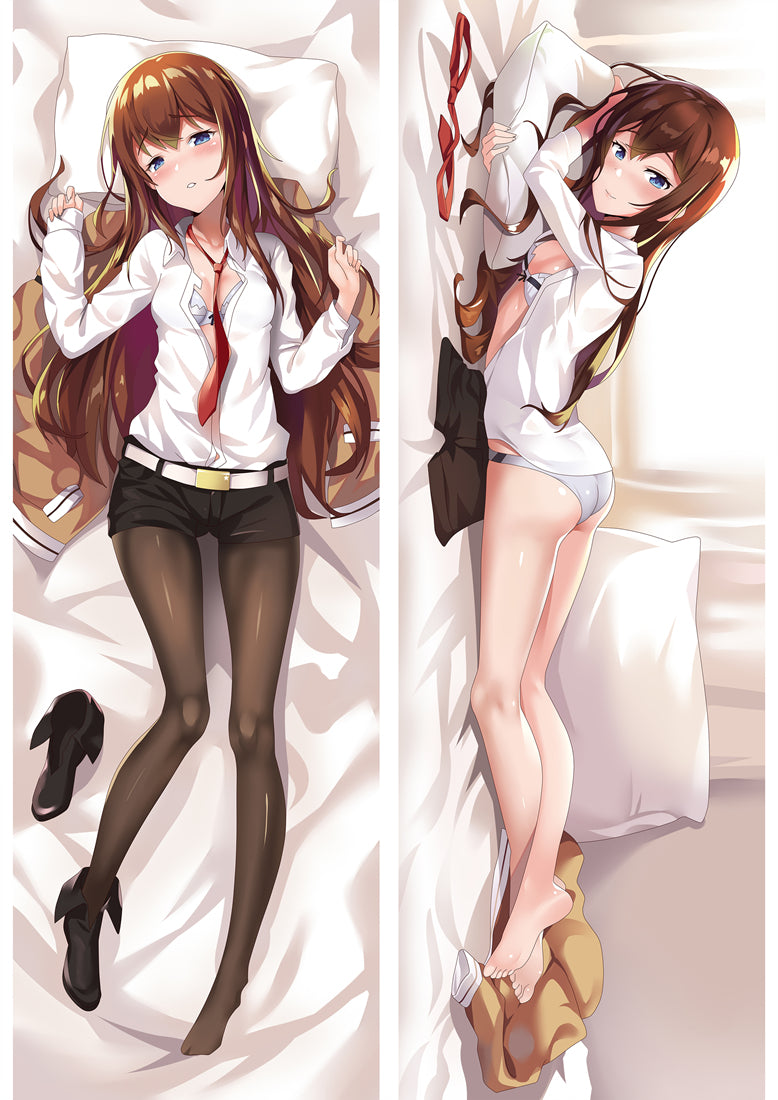 Steins Gate Kurisu Makise Anime Dakimakura Pillow Cover Mgf-86065 image 0