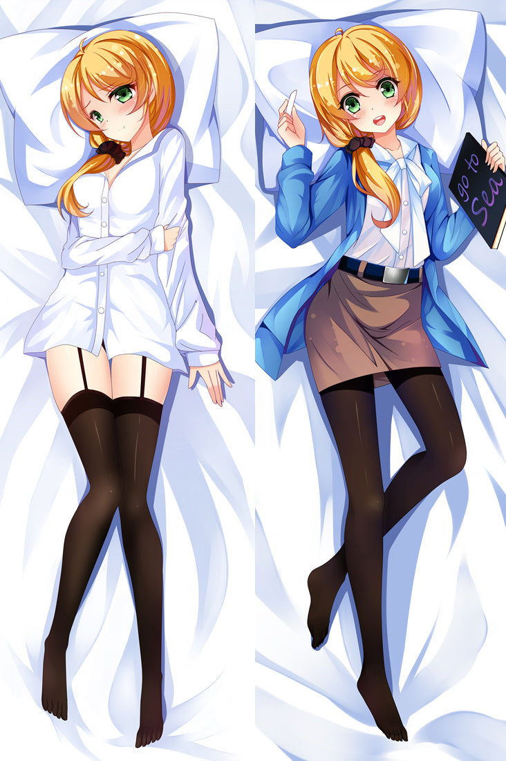 New Horizons Ellen Â· Baker Anime Dakimakura Pillow Cover image 0
