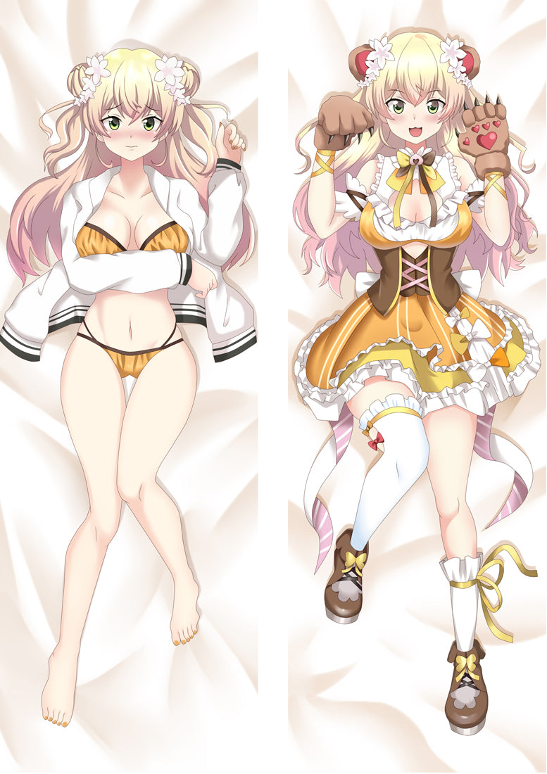 Virtual Youtuber Momosuzu Nene Anime Dakimakura Body Pillow Cover image 0