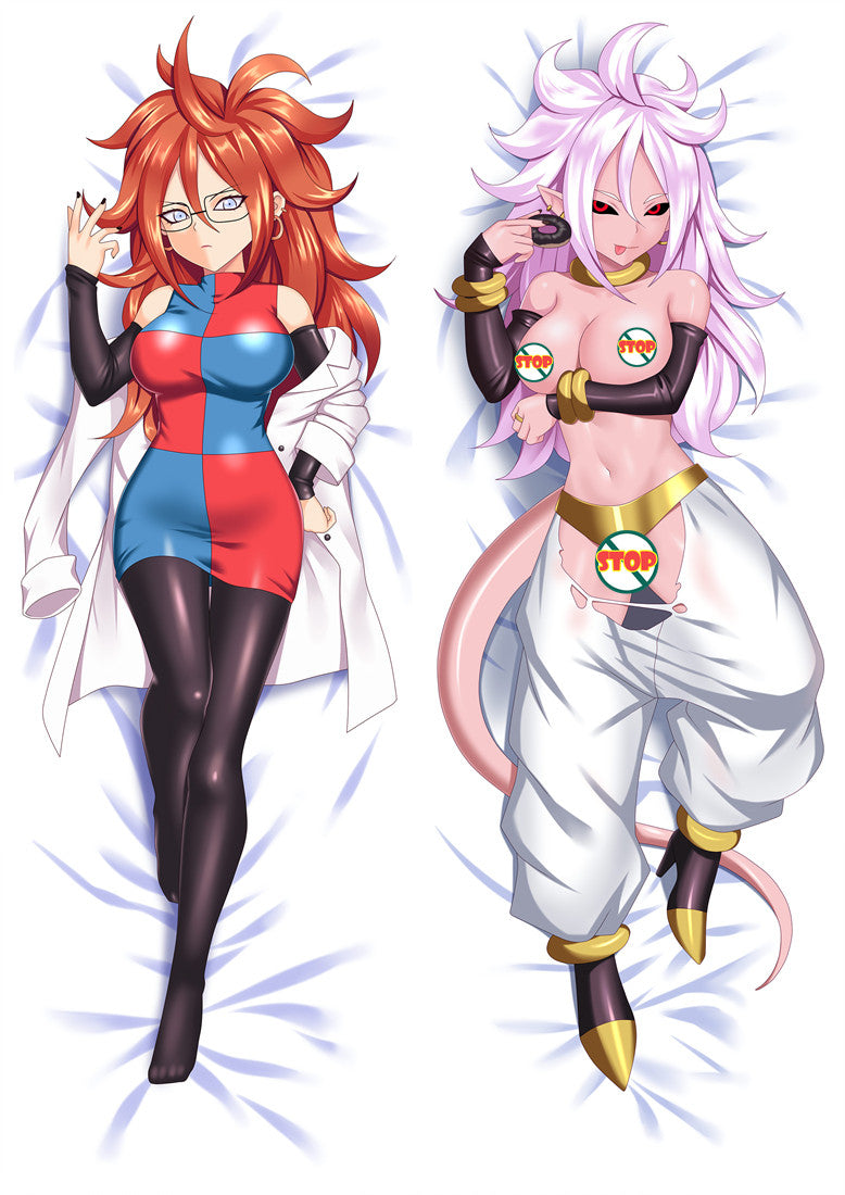 Dragon Ball FighterZ Android 21 Anime Dakimakura Pillow Cover Mgf-87015 image 0