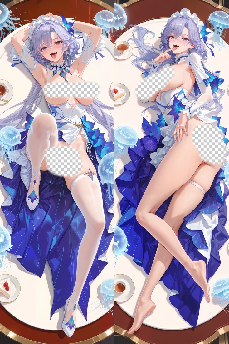 Goddess of Victory: Nikke Cantarella Anime Dakimakura Body Pillow Cover image 0