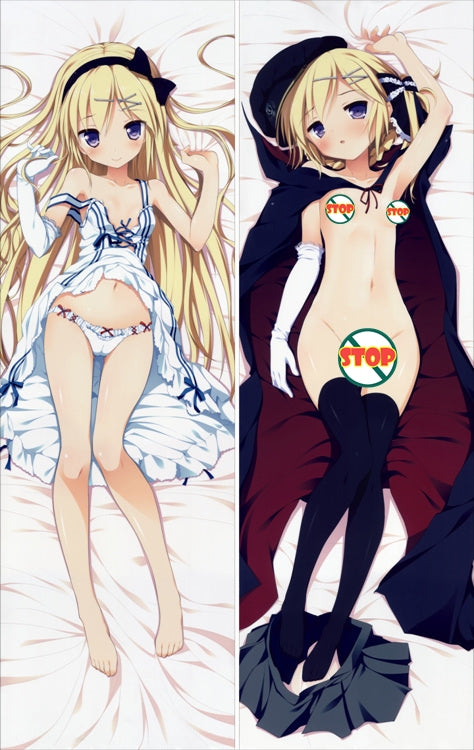 Naka no Hito nado Inai! Tokyo Hero Project Rui Amamoto Anime Dakimakura Japanese Pillow Cover image 0
