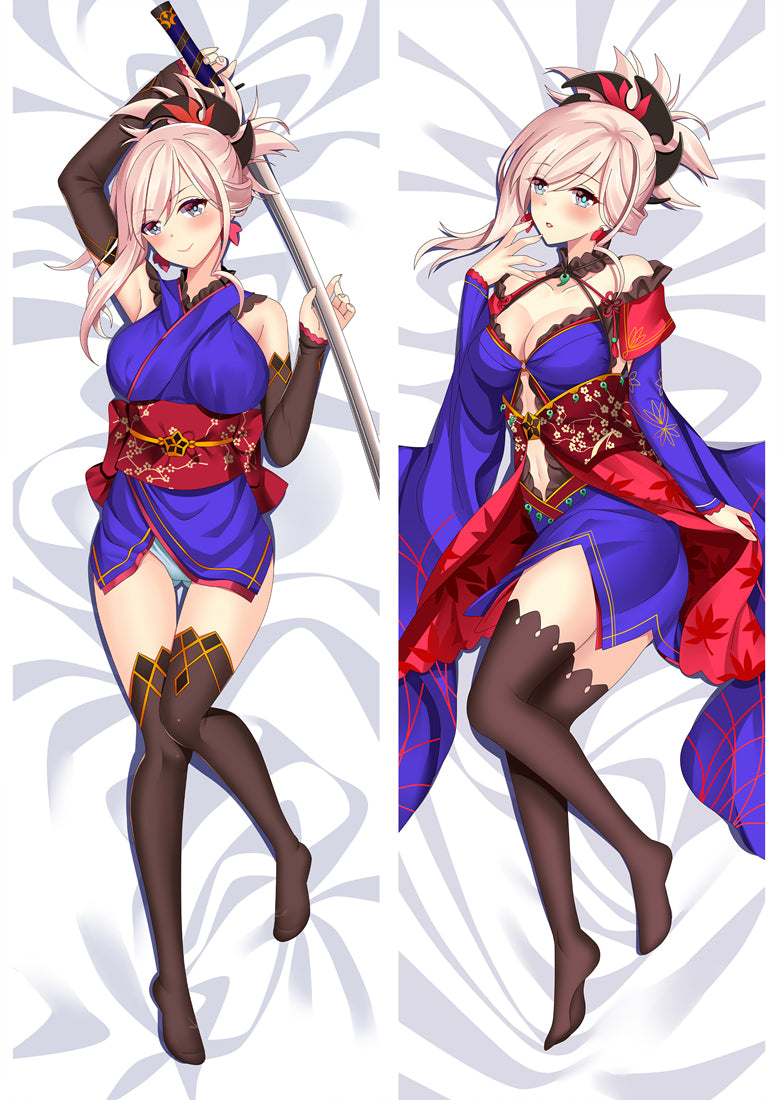 Fate Grand Order Okita SÅji Anime Dakimakura Pillow Cover Mgf-86026 image 0