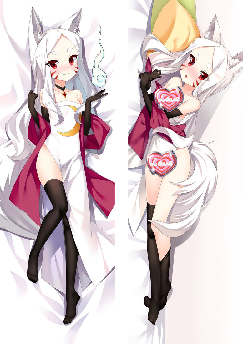 The Helpful Fox Senko-san Shiro Anime Dakimakura Body Pillow Cover image 0