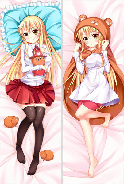 Himouto! Umaru-chan Umaru Doma Anime Dakimakura Pillow Cover image 0