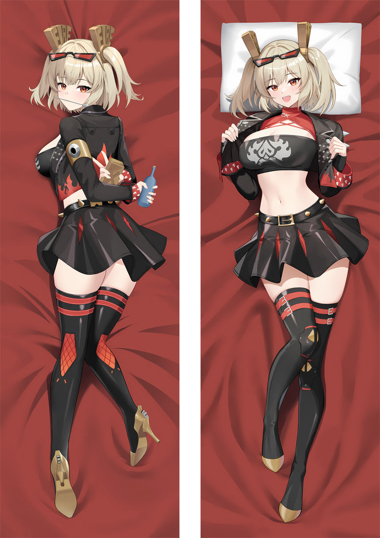 Zenless Zone Zero Burnice Whita Anime Dakimakura Body Pillow Cover image 0