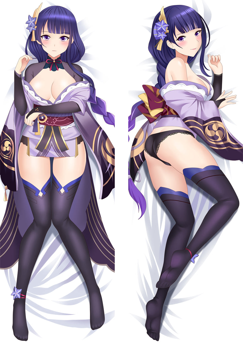 Baal Anime Dakimakura Body Pillow Cover - Genshin Impact image 0