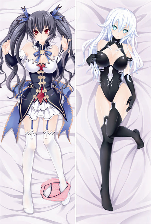 New Anime Video Game Hyperdimension Neptunia black Heart Noire Dakimakura Bed Hugging Body Pillow Case Cover image 0