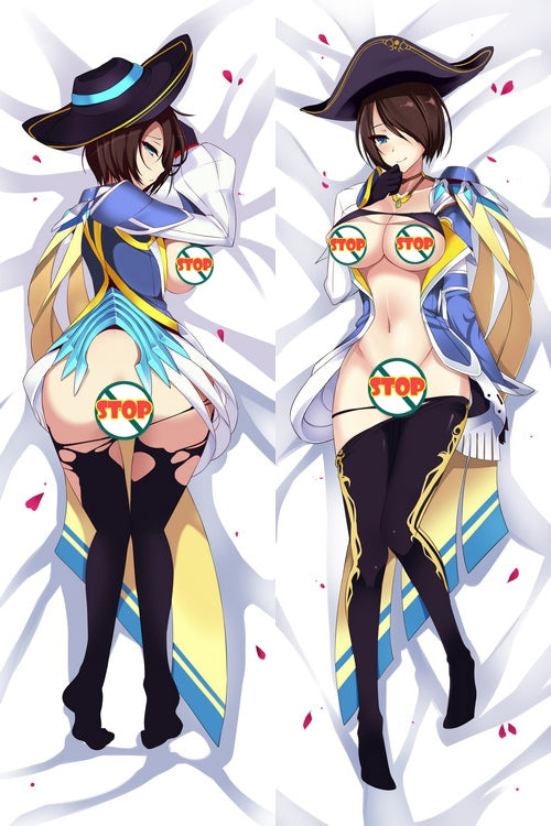 League of Legends Royal Guard Fiora Anime Dakimakura Japanese Pillow Cover image 0