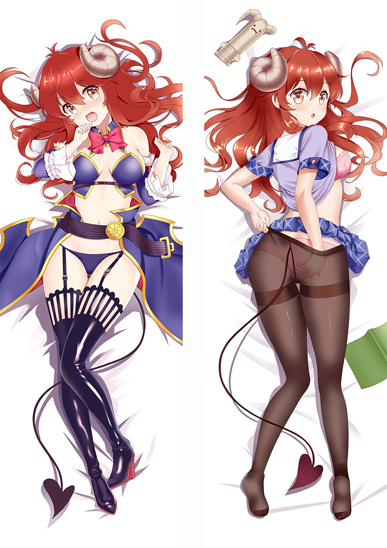 The Demon Girl Next Door Shamiko Shadow Mistress Anime Dakimakura Pillow Cover image 0
