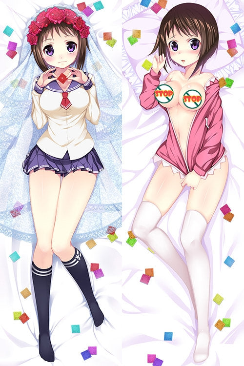 My Wife is the Student Council President Original Anime Dakimakura Body Pillow Case image 0