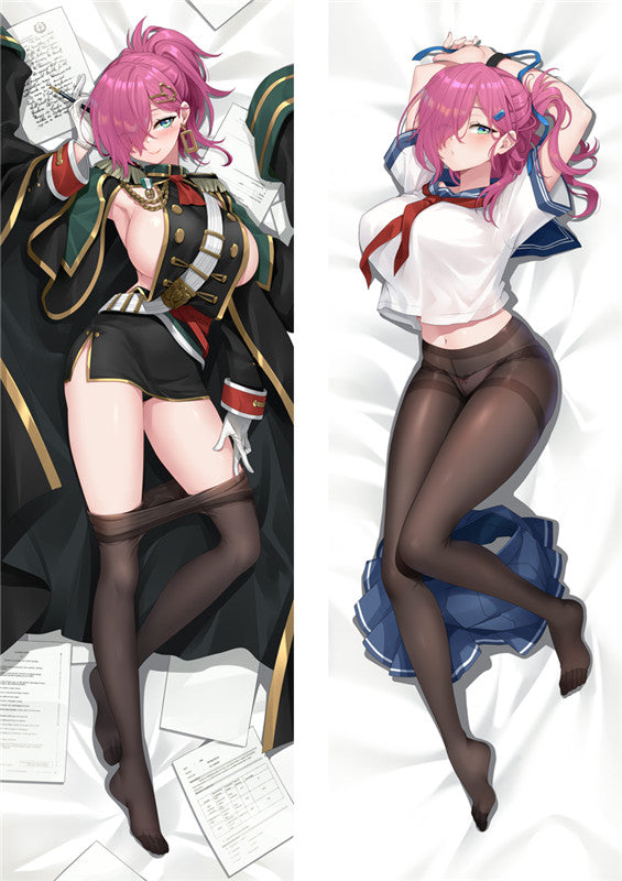 Azur Lane RN Trieste Anime Dakimakura Pillow Cover image 0