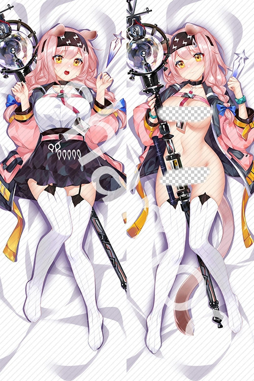 Arknights Goldenglow Anime Dakimakura Sexy Pillow Cover image 0