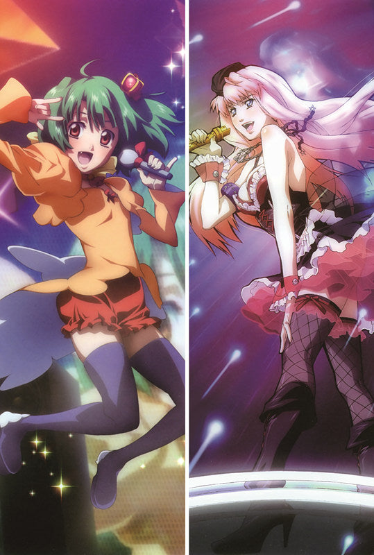 Macross Delta Anime Dakimakura Body Pillow Cover image 0