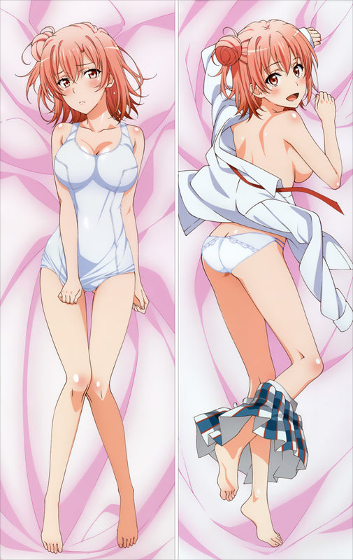 My youth romantic comedy in game is wrong as I expected Yuigahama Yui Anime Dakimakura Pillow Cover image 0